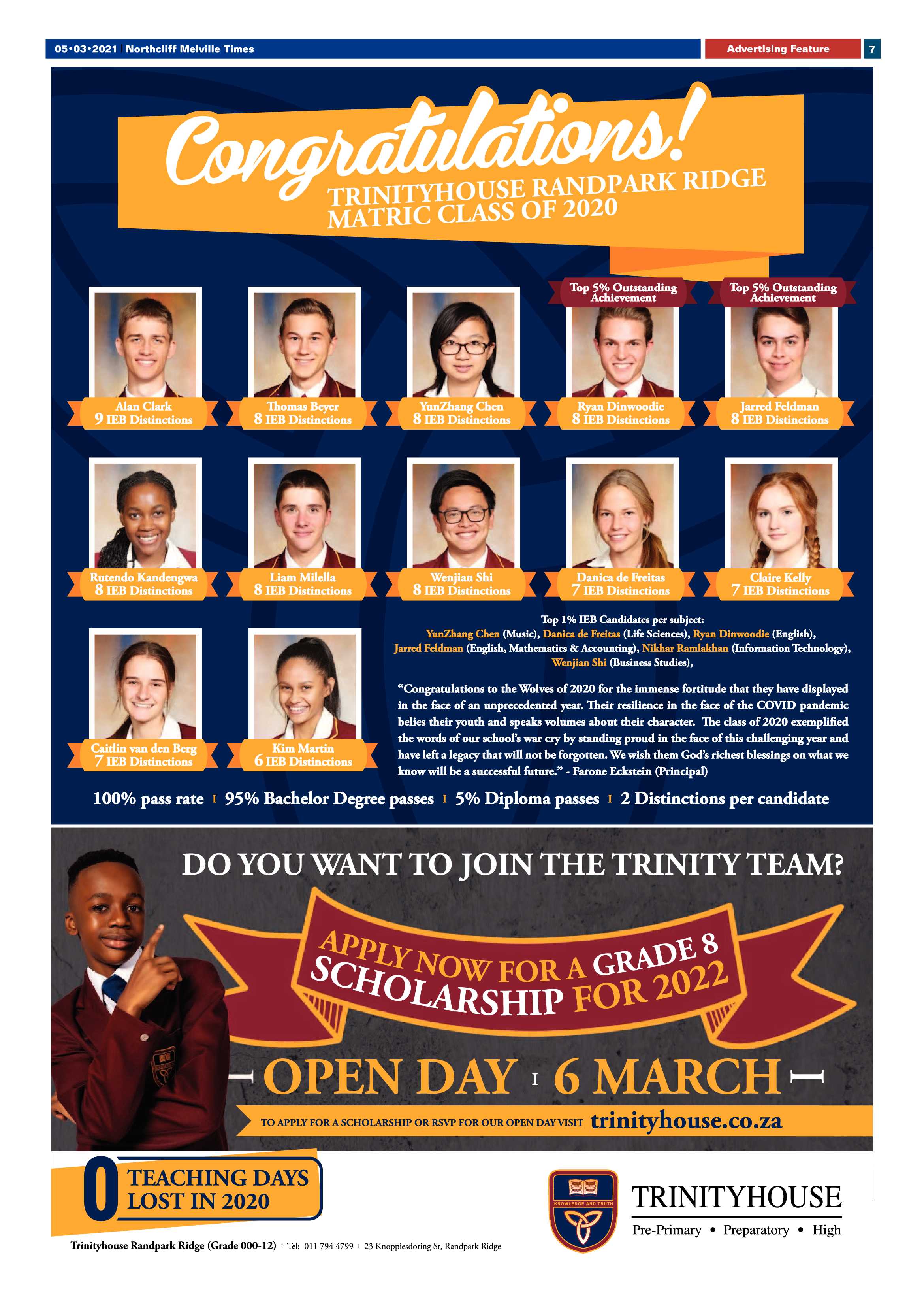 Northcliff Melville Times 5 March 2021 page 7