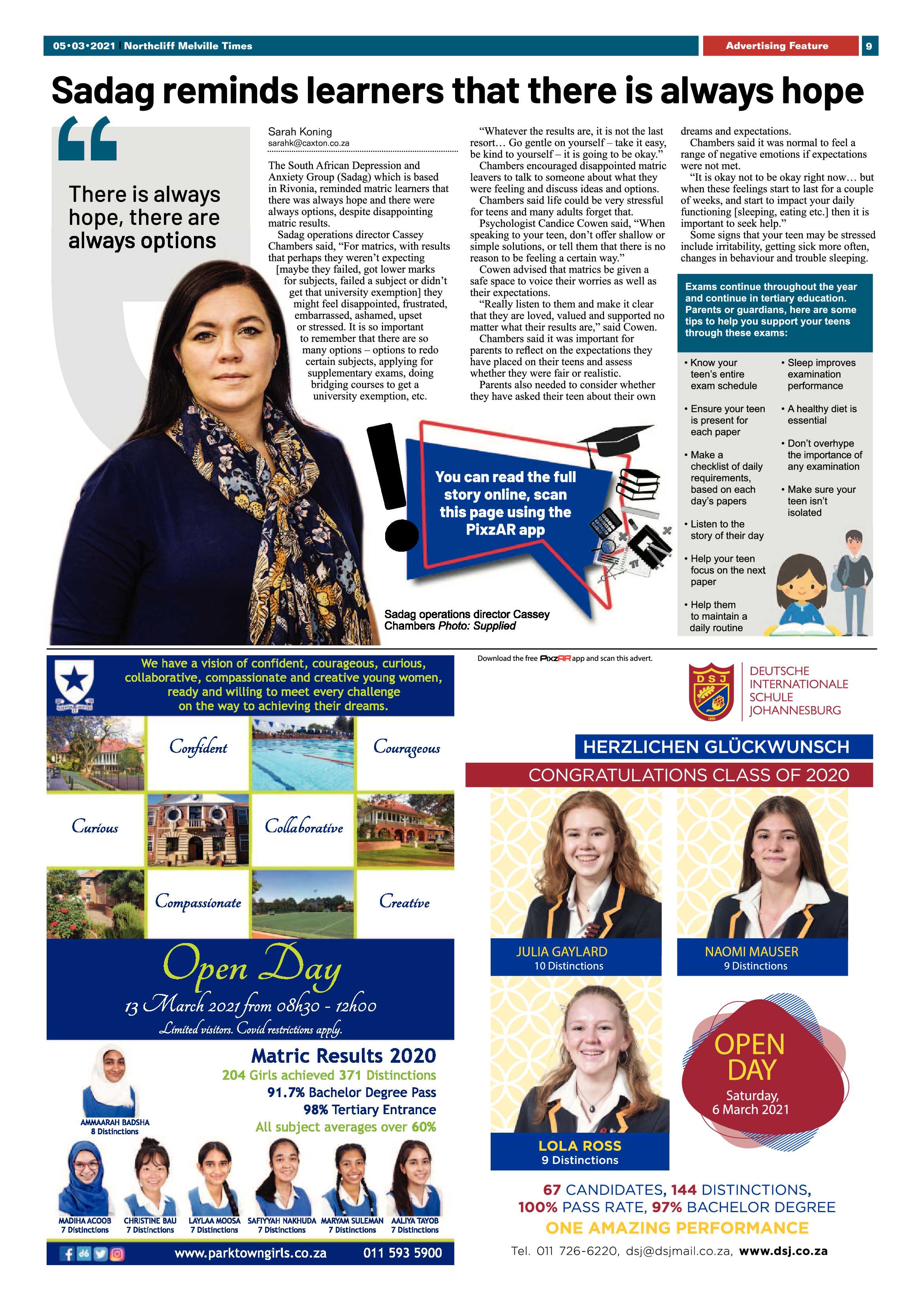 Northcliff Melville Times 5 March 2021 page 9