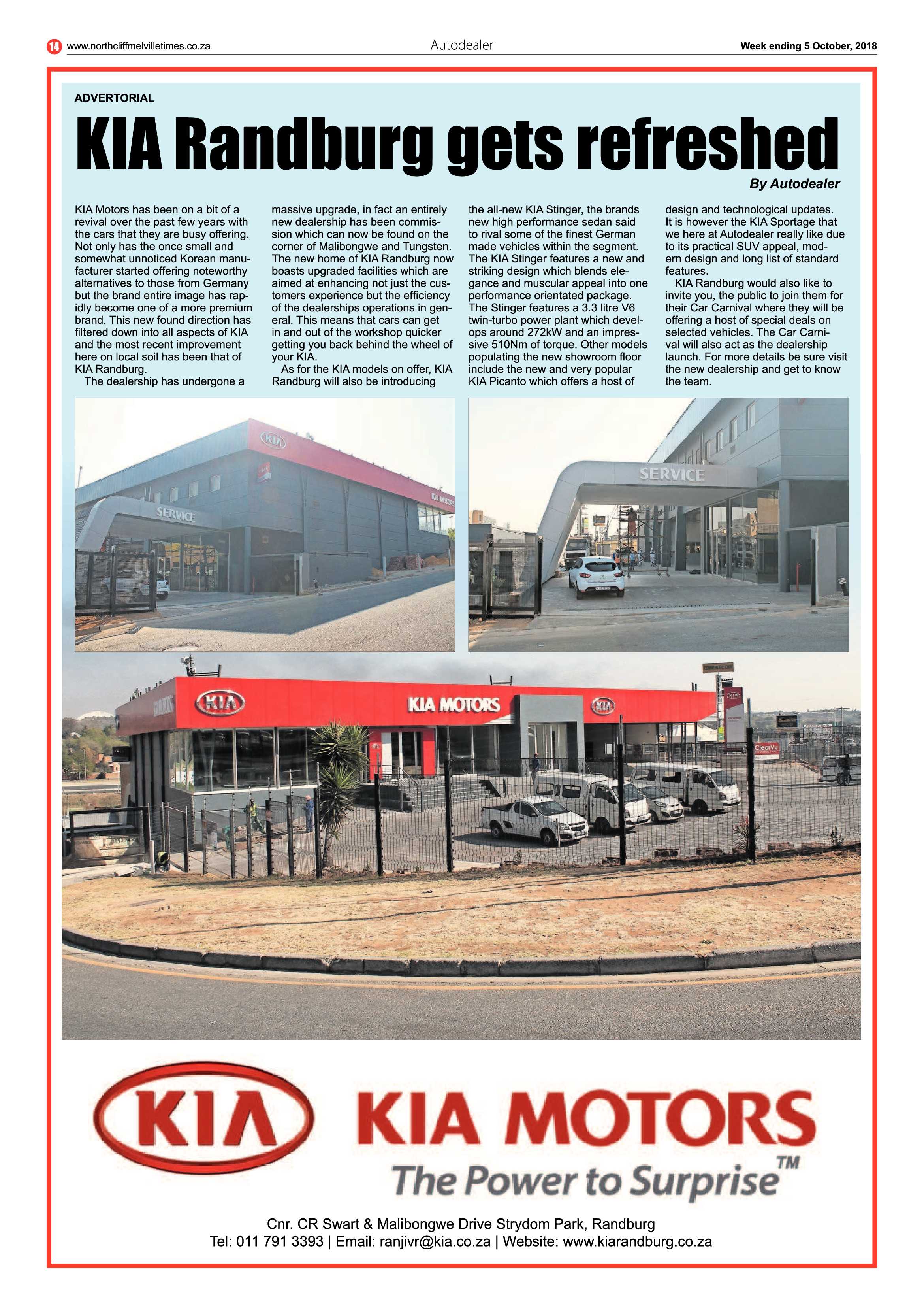 Northcliff Melville Times 5 October 2018 page 14