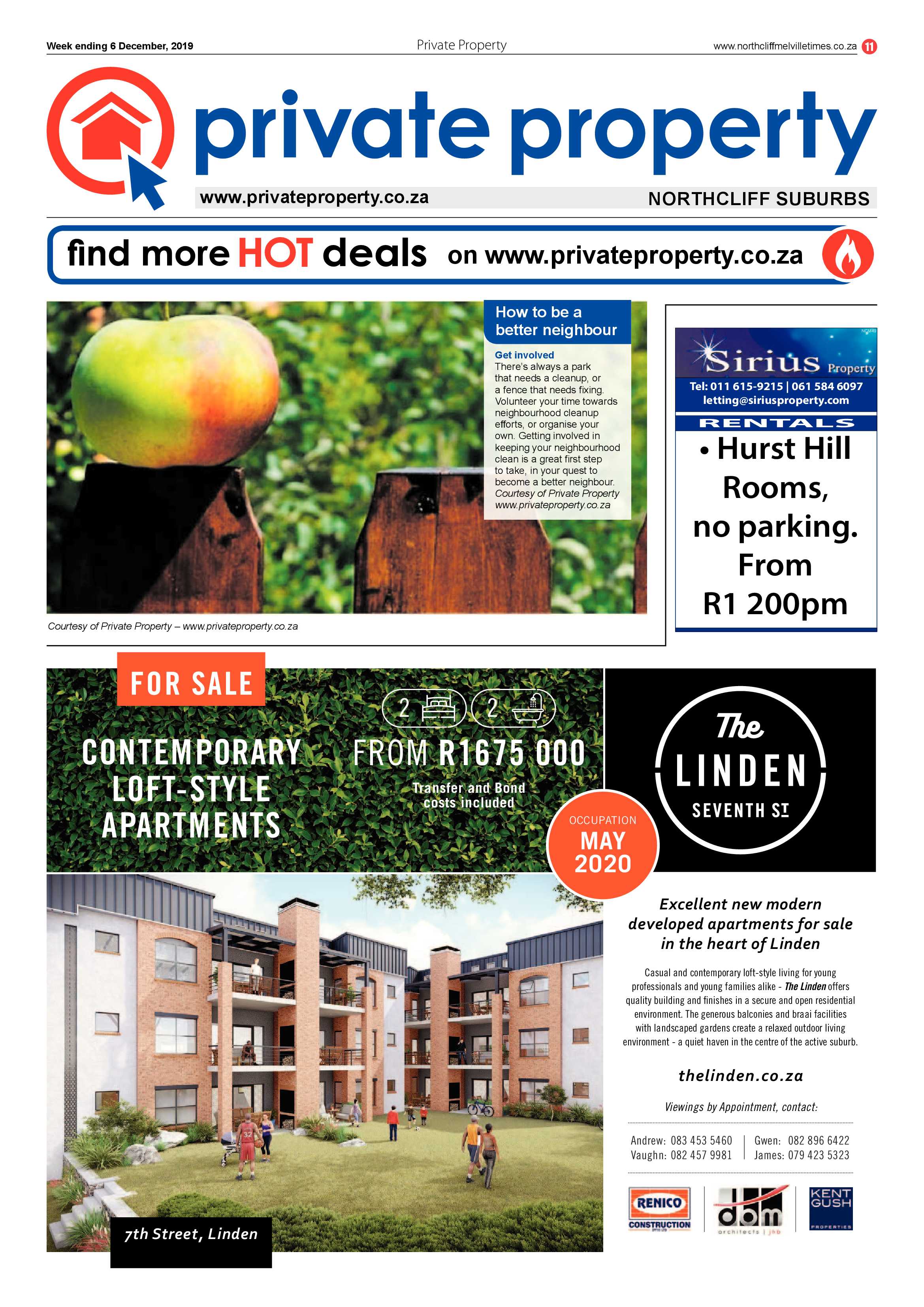 Northcliff Melville Times 06 December 2019 page 11