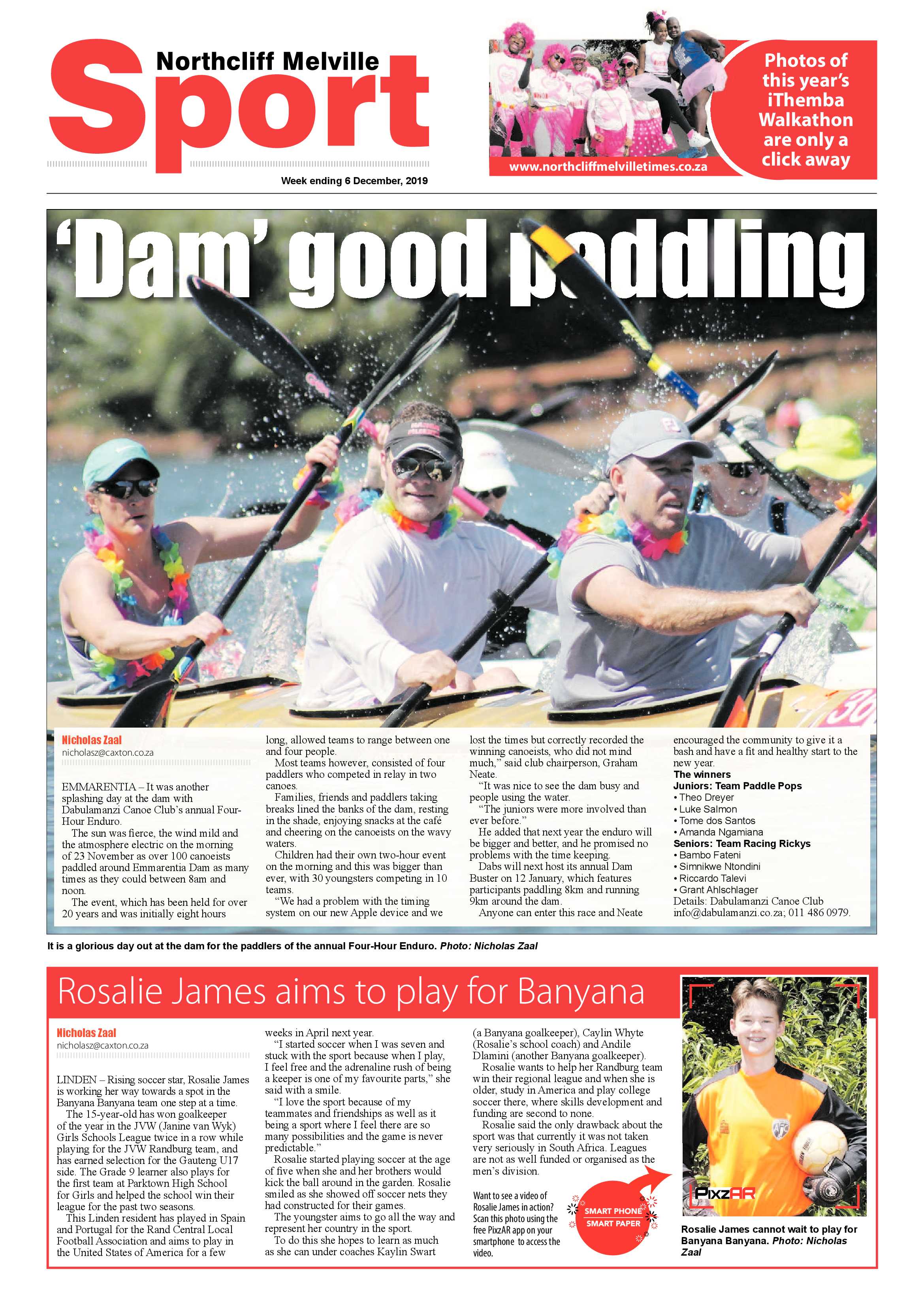 Northcliff Melville Times 06 December 2019 page 16