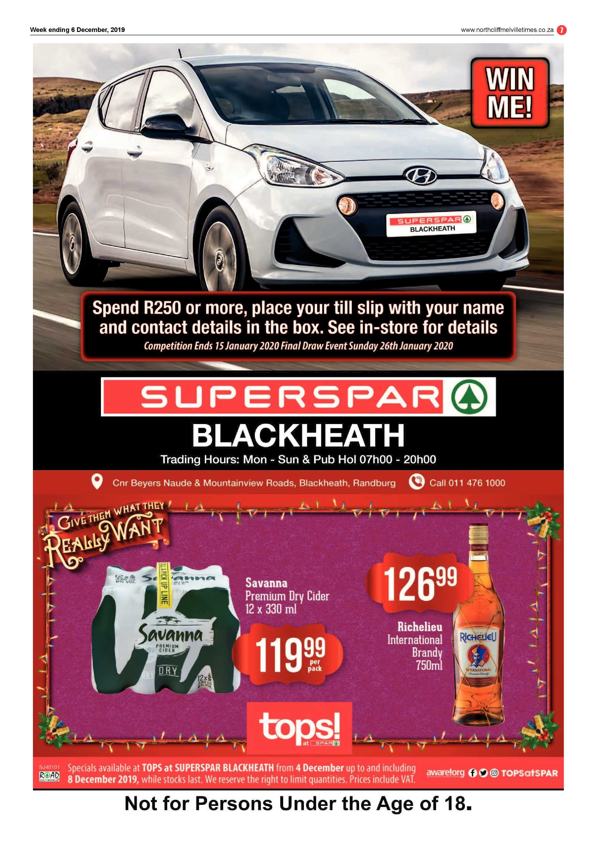 Northcliff Melville Times 06 December 2019 page 7