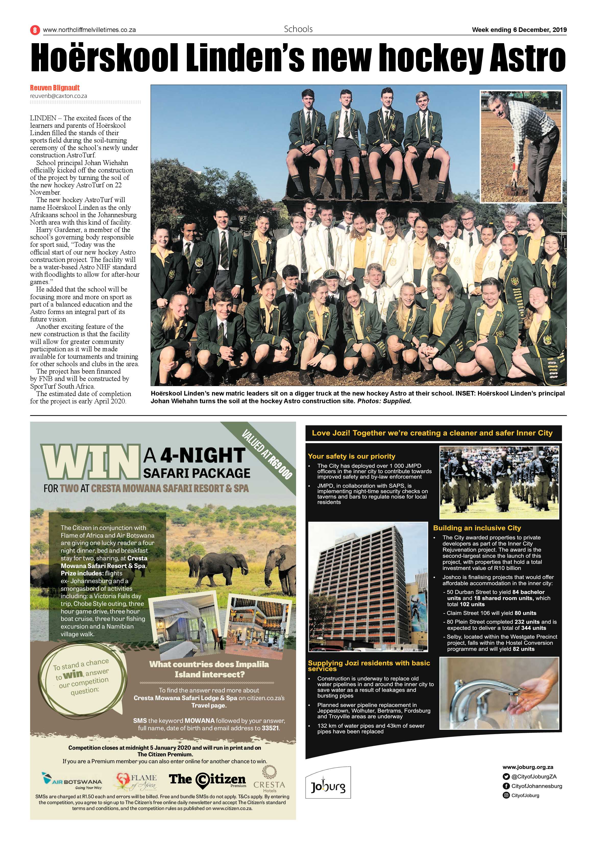 Northcliff Melville Times 06 December 2019 page 8
