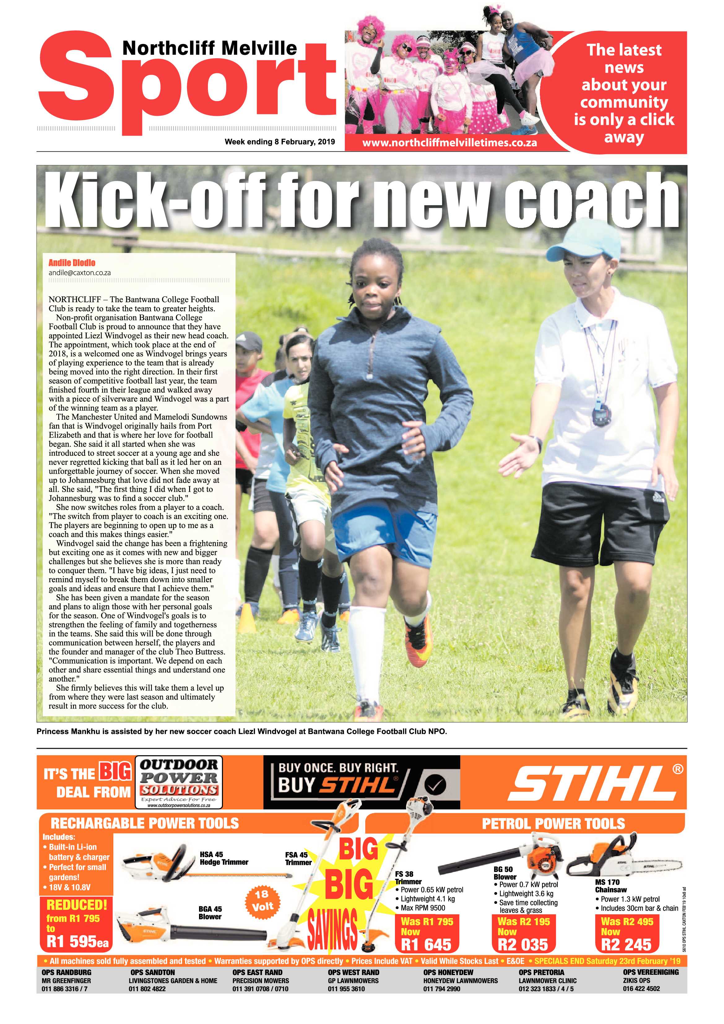 Northcliff Melville Times 8 February, 2019 page 16