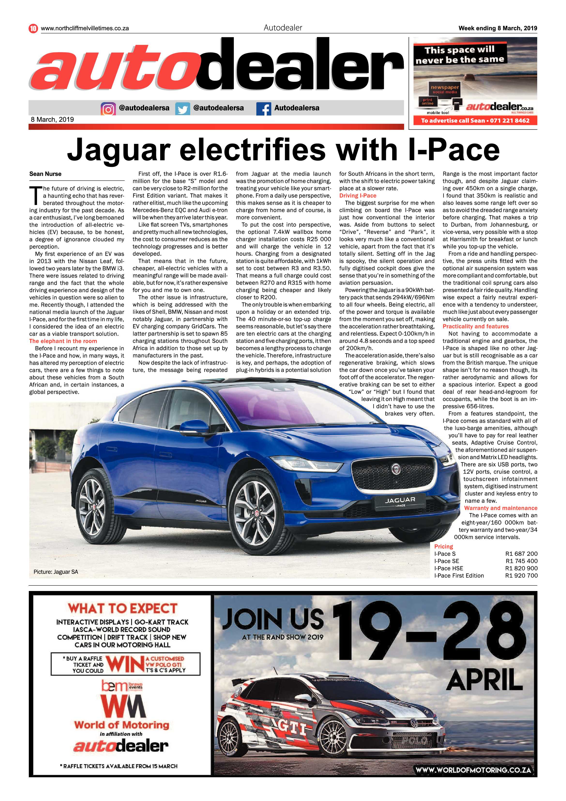 Northcliff Melville Times 8 March, 2019 page 10