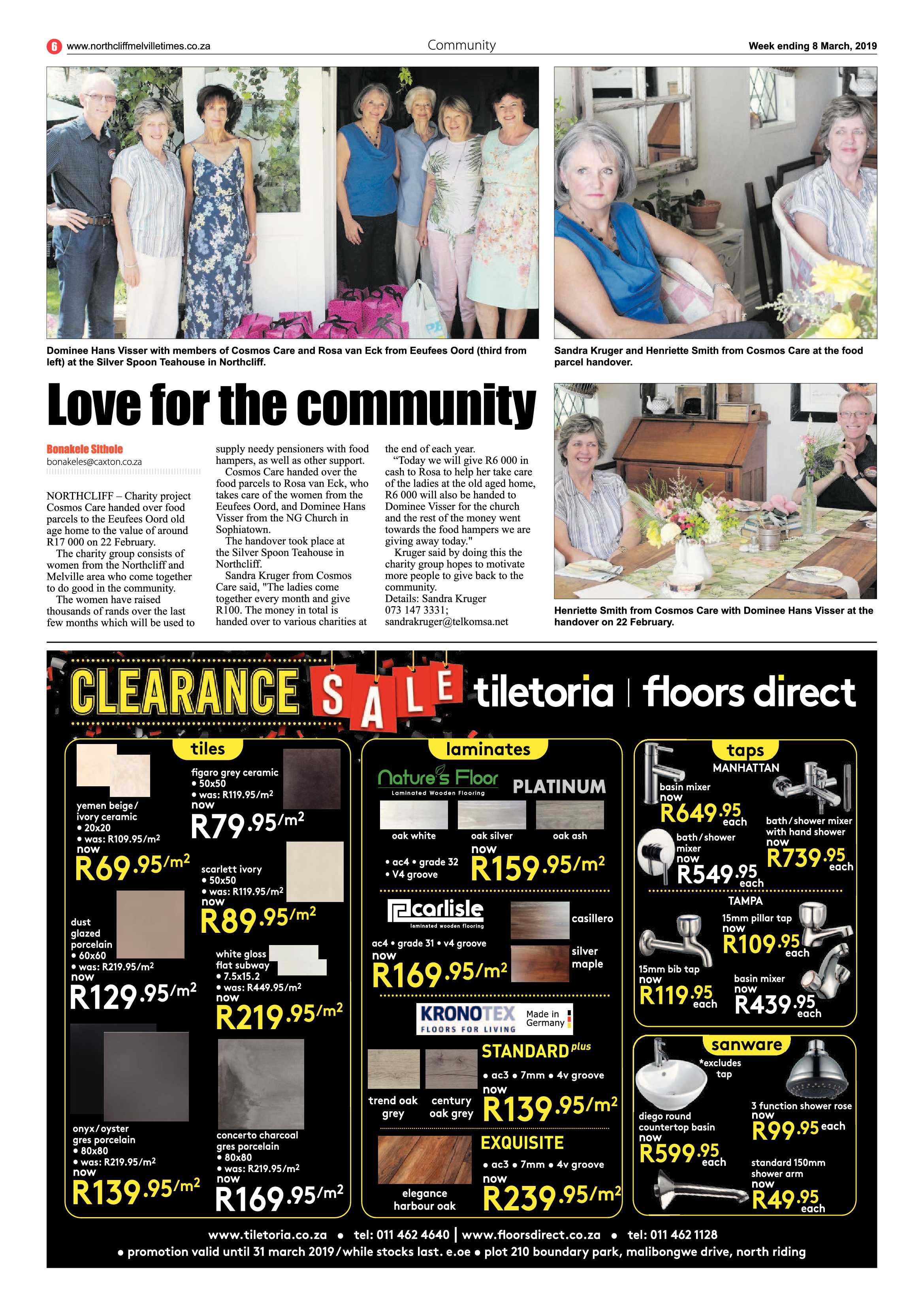 Northcliff Melville Times 8 March, 2019 page 6