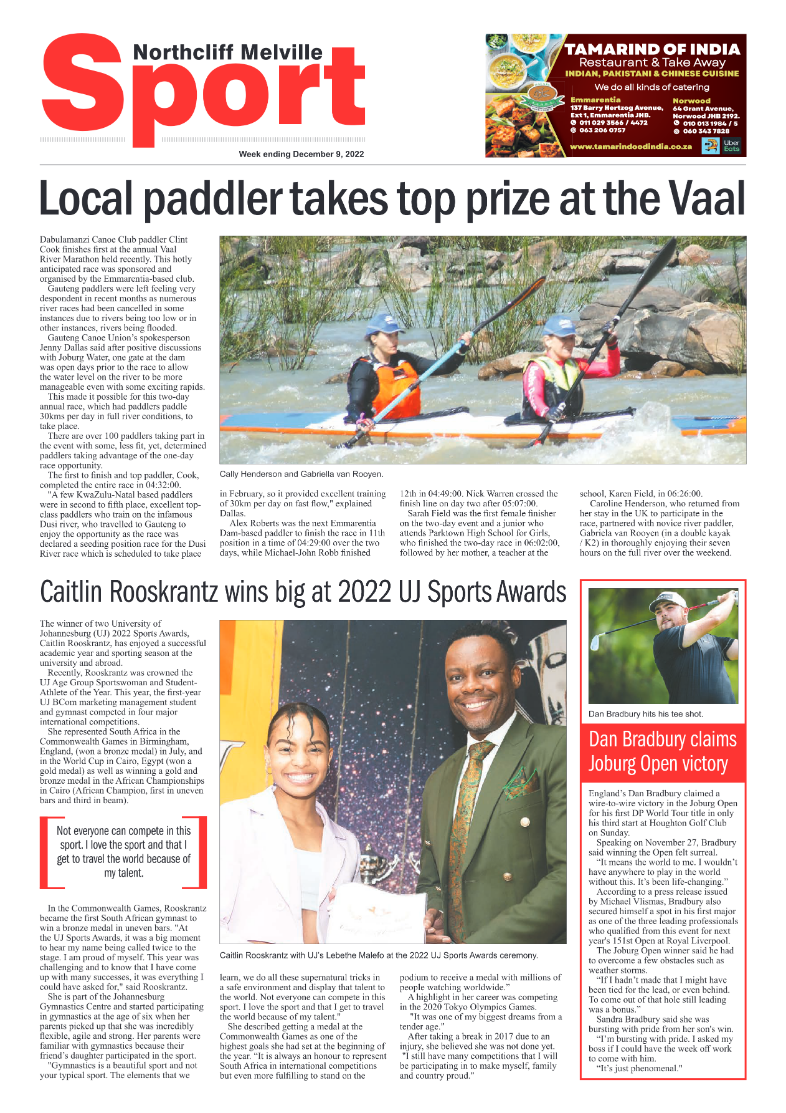 Northcliff Melville Times 9 Dec 2022 page 12