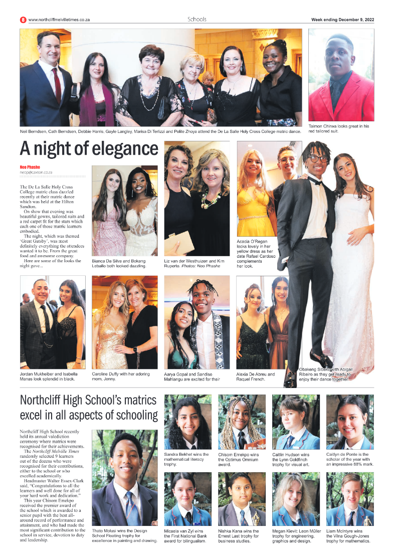 Northcliff Melville Times 9 Dec 2022 page 8