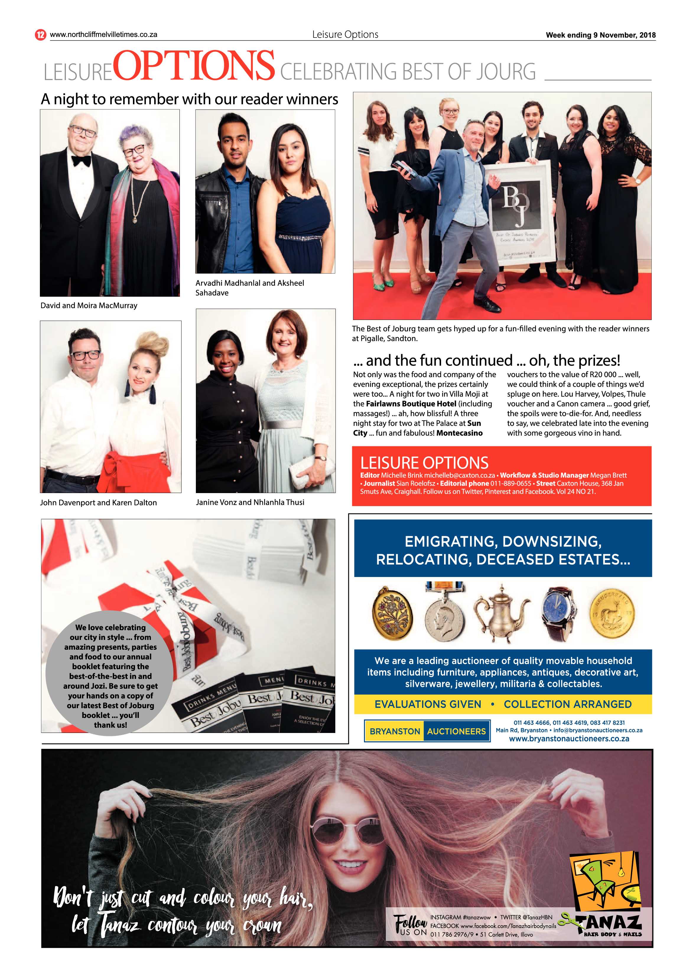 Northcliff Melville Times 9 November 2018 page 12