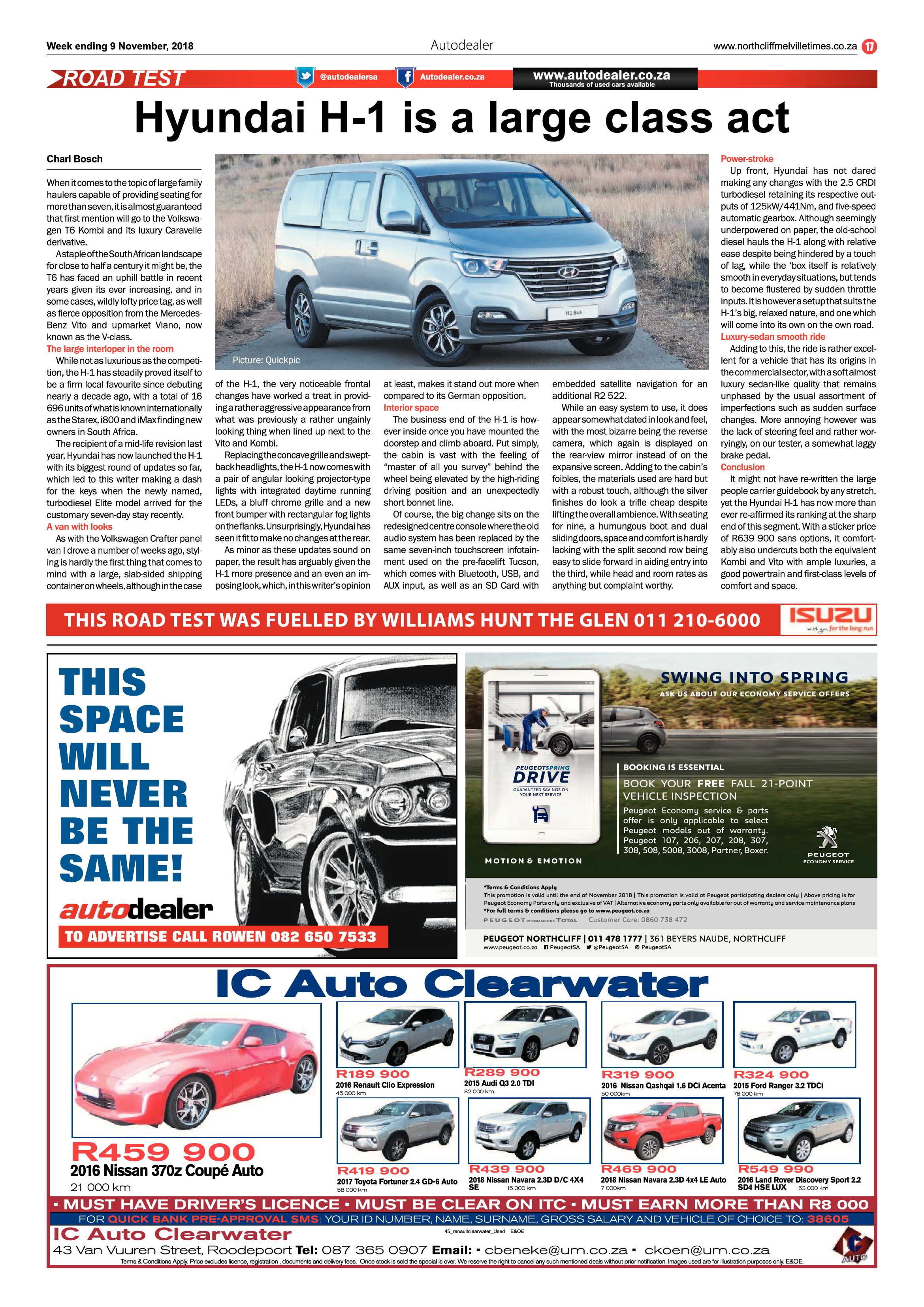 Northcliff Melville Times 9 November 2018 page 17