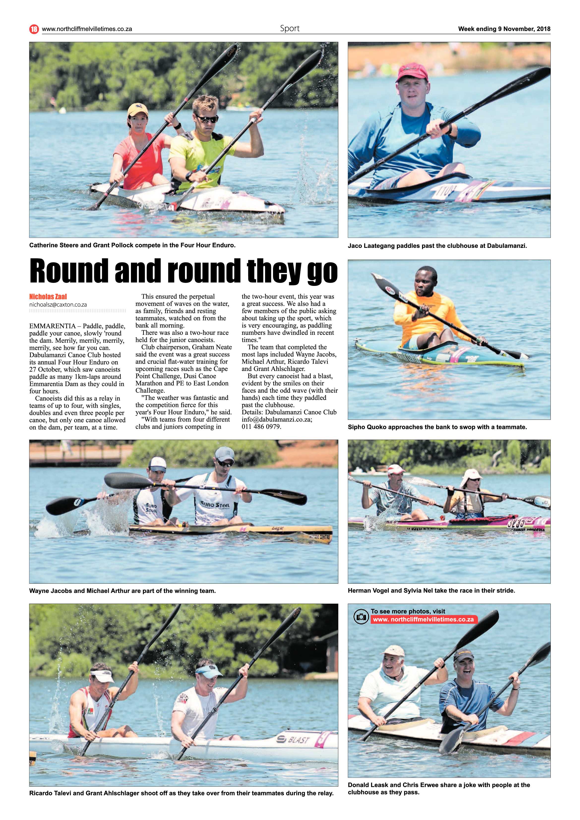 Northcliff Melville Times 9 November 2018 page 18
