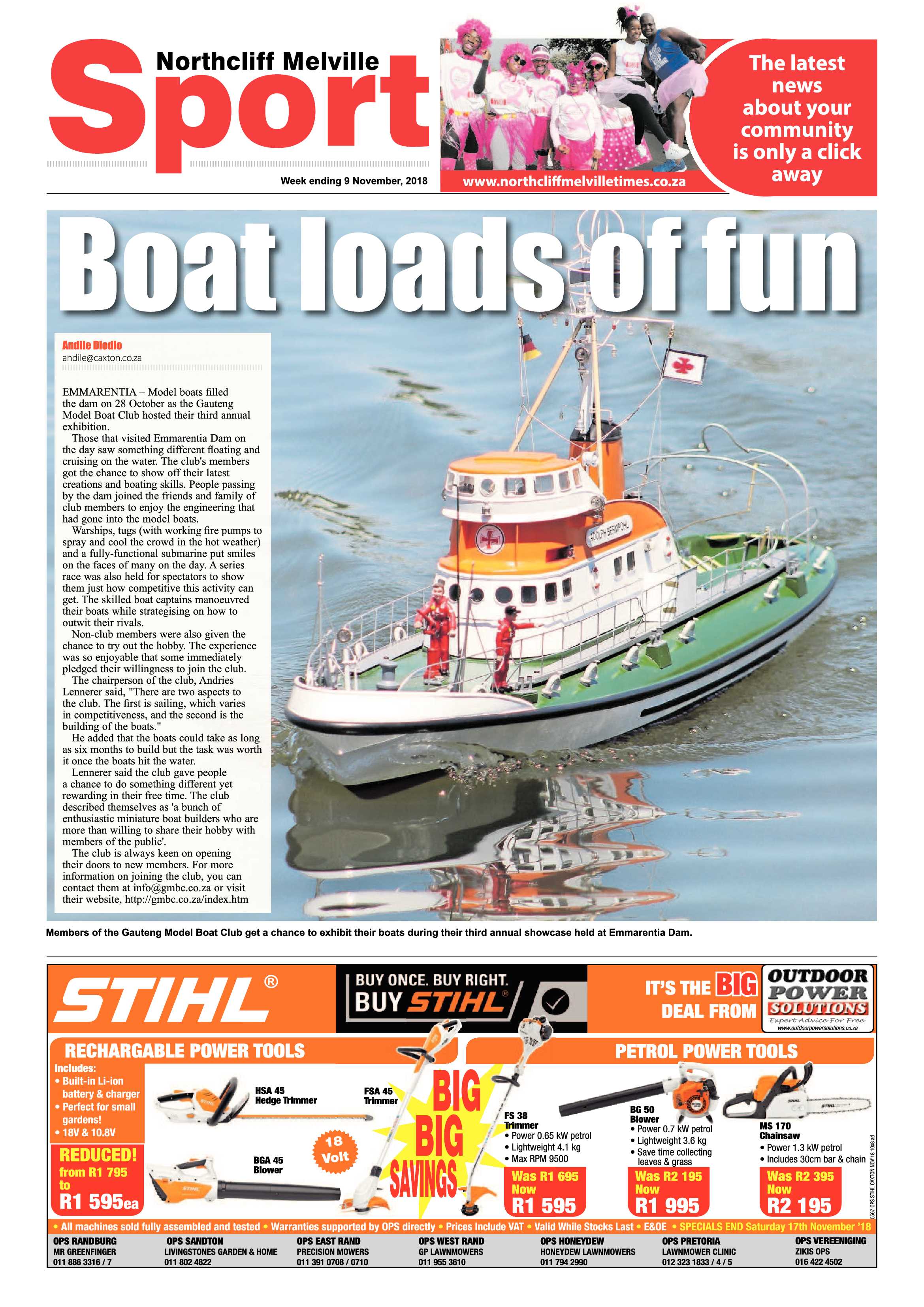 Northcliff Melville Times 9 November 2018 page 20