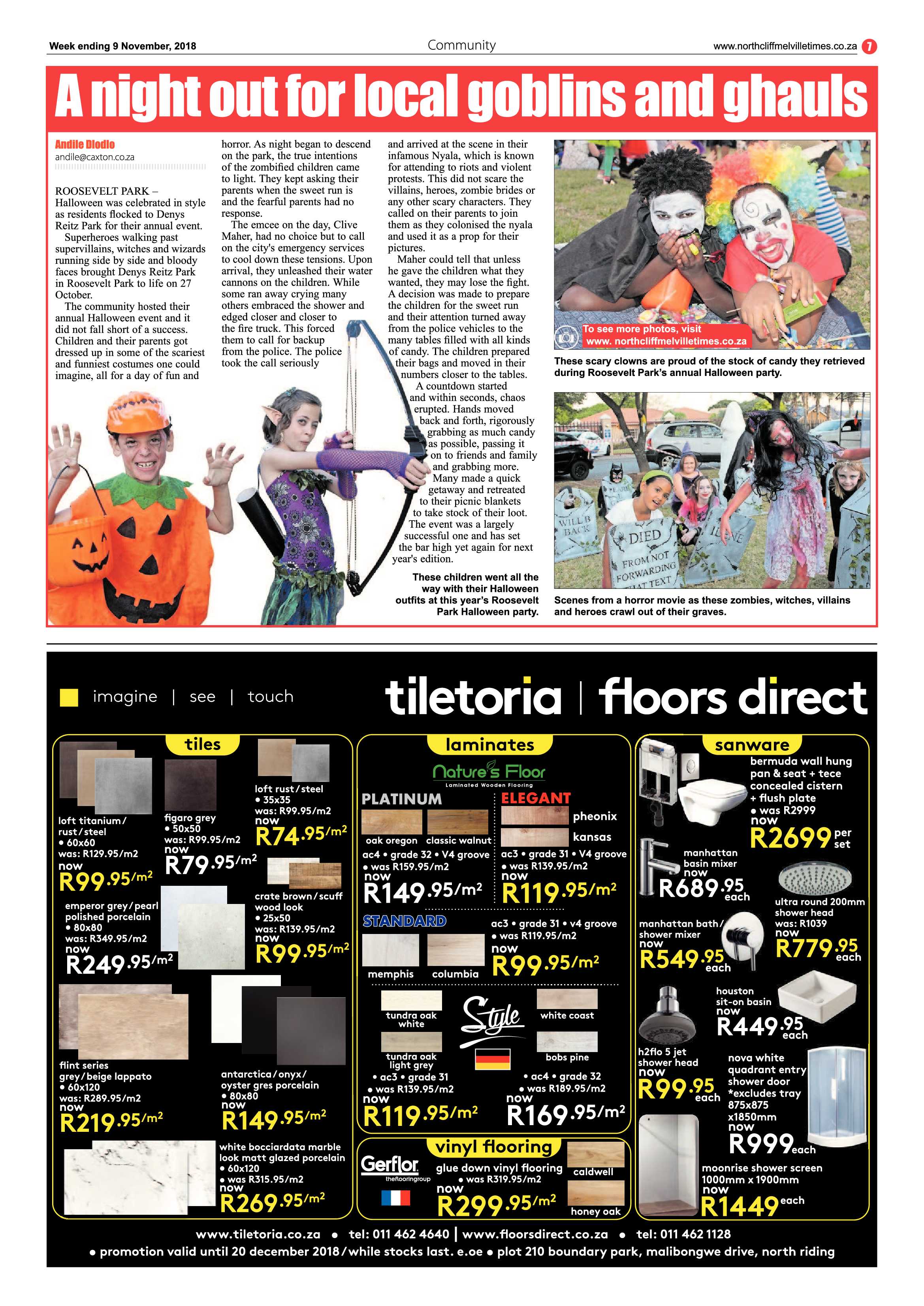 Northcliff Melville Times 9 November 2018 page 7
