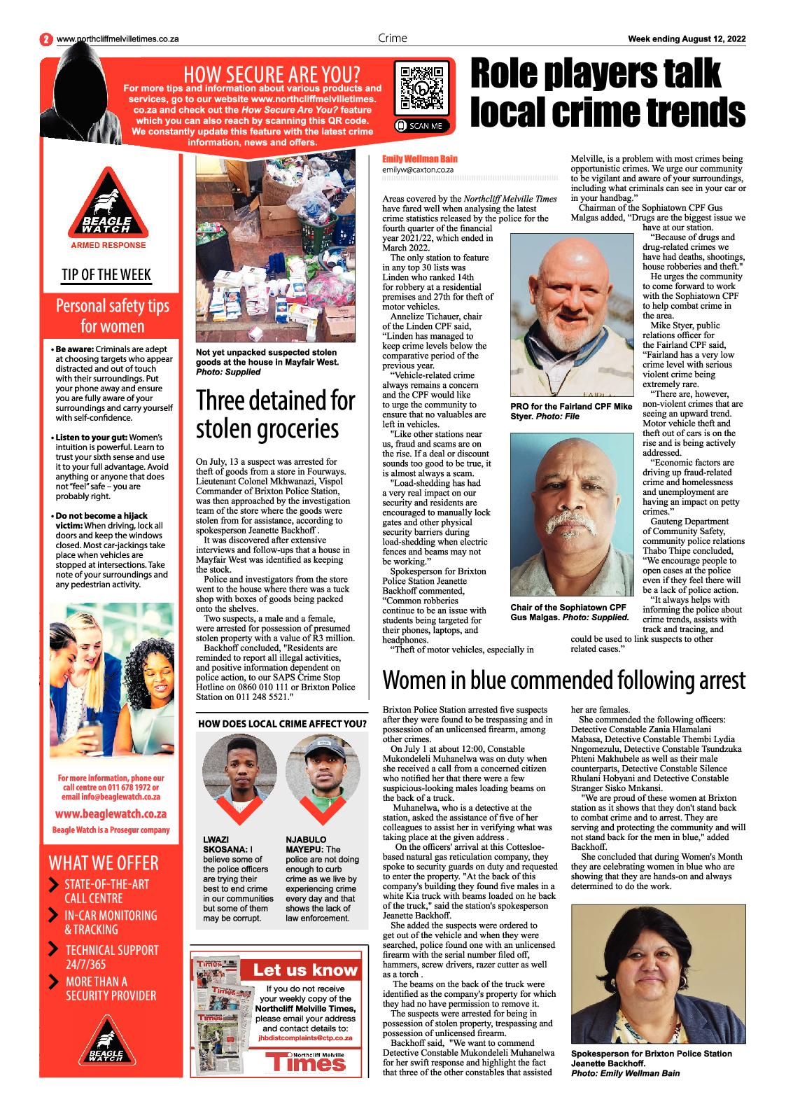 Northcliff Melville Times August 12 2022 page 2