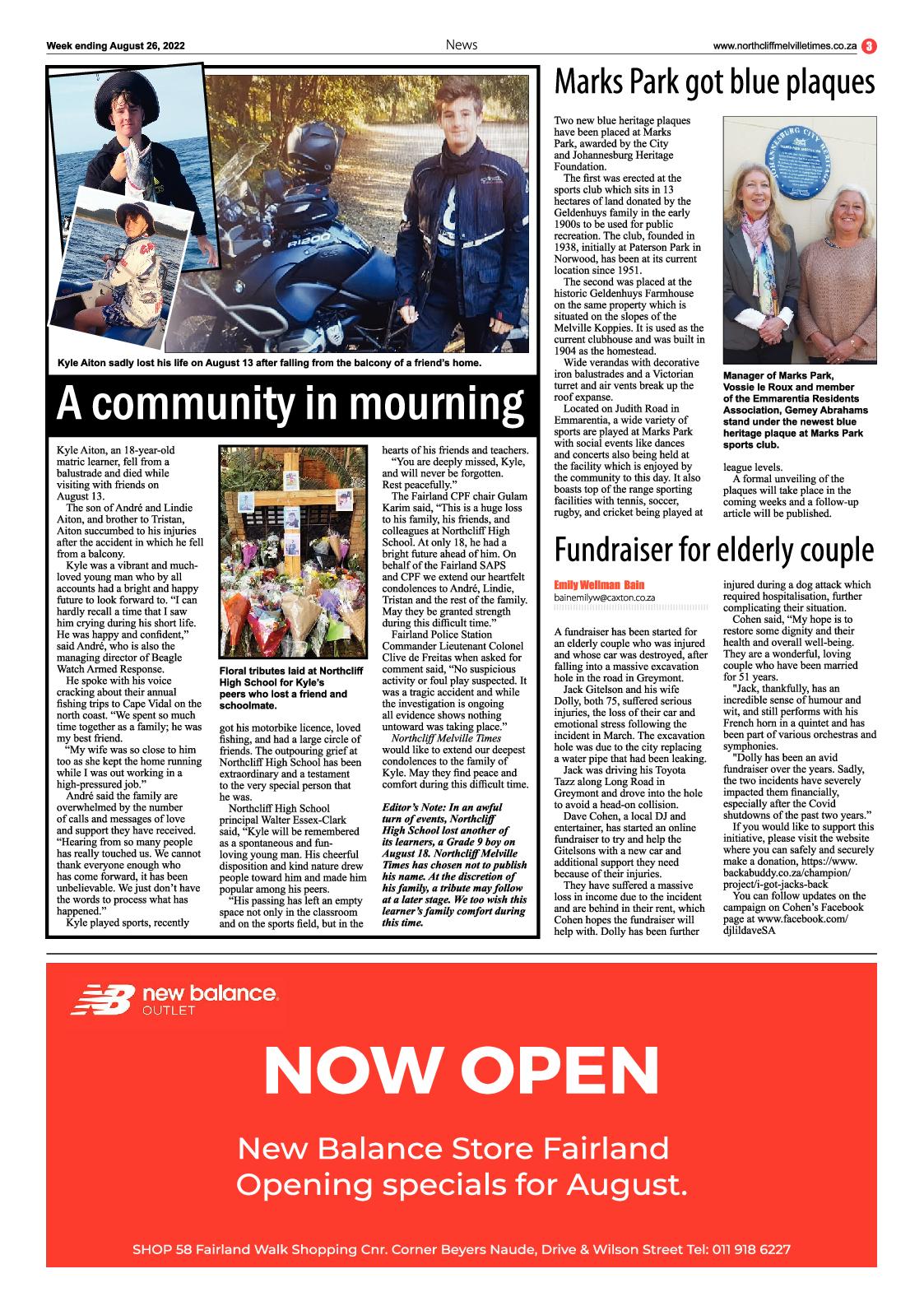 Northcliff Melville Times August 26 2022 page 3