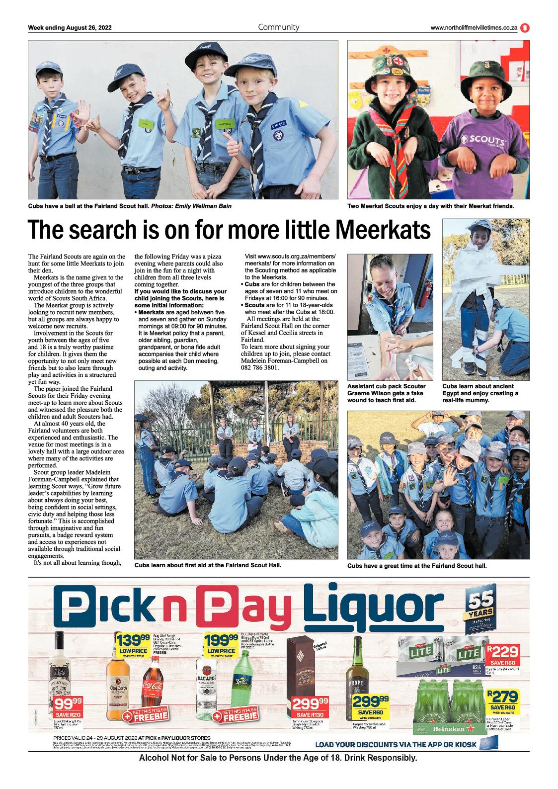 Northcliff Melville Times August 26 2022 page 9