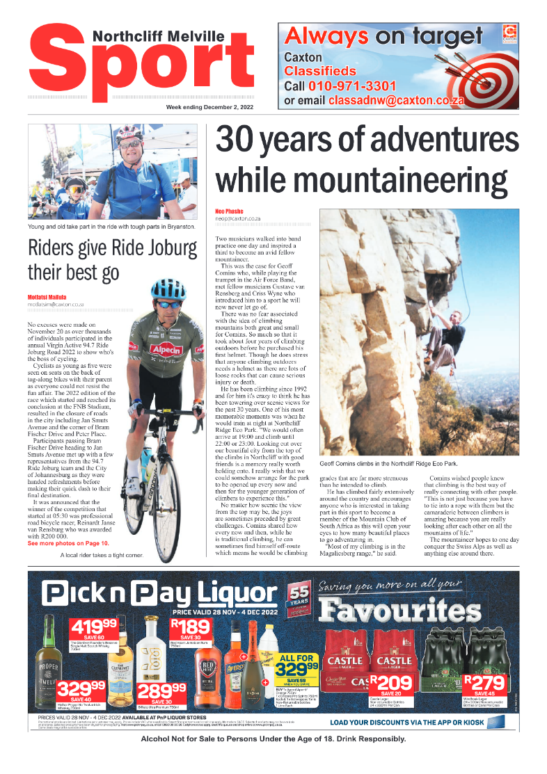 Northcliff Melville Times Dec 2 2022 page 12