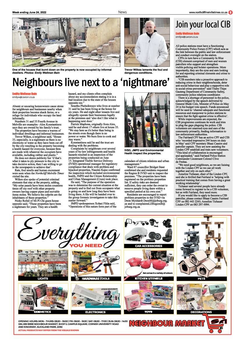 Northcliff Melville Times June 24 2022 page 3