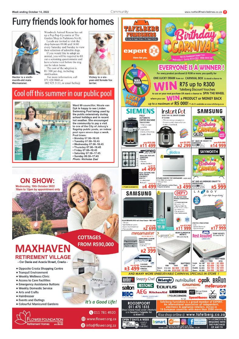 Northcliff Melville Times Oct 14 2022 page 7