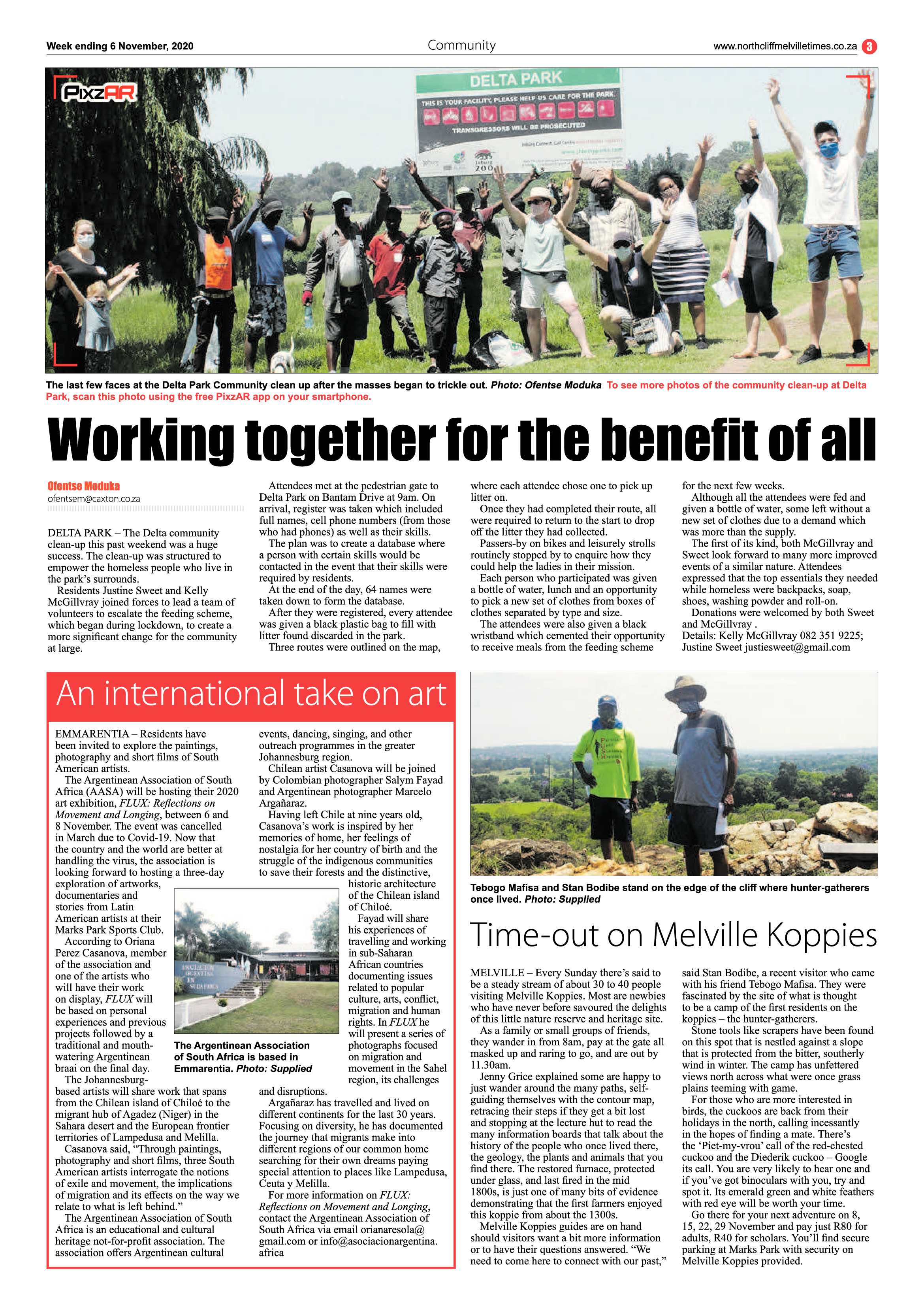 Northcliff Melville Times  06 November 2020 page 3