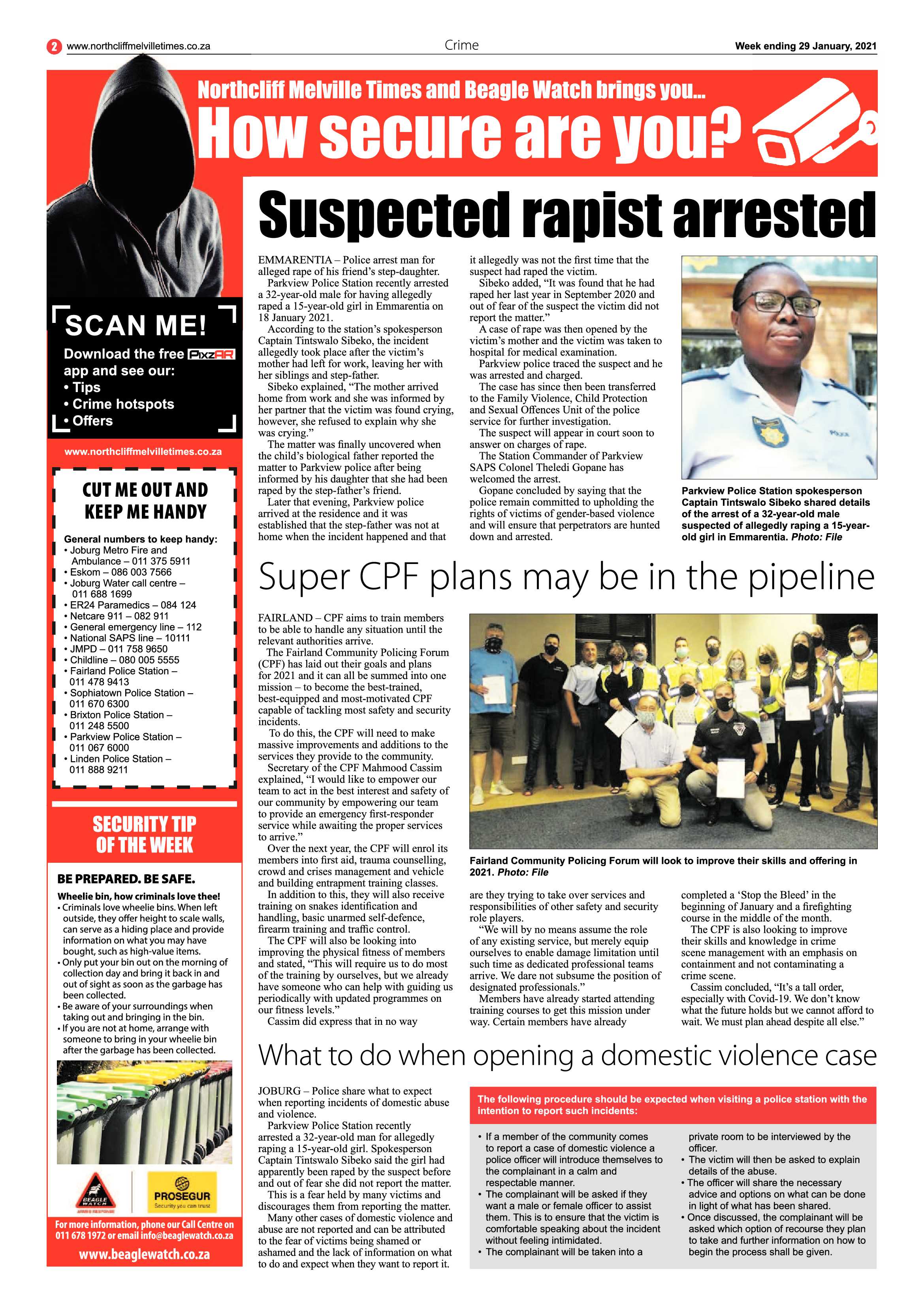 Northcliff Melville Times  29 January 2020 page 2