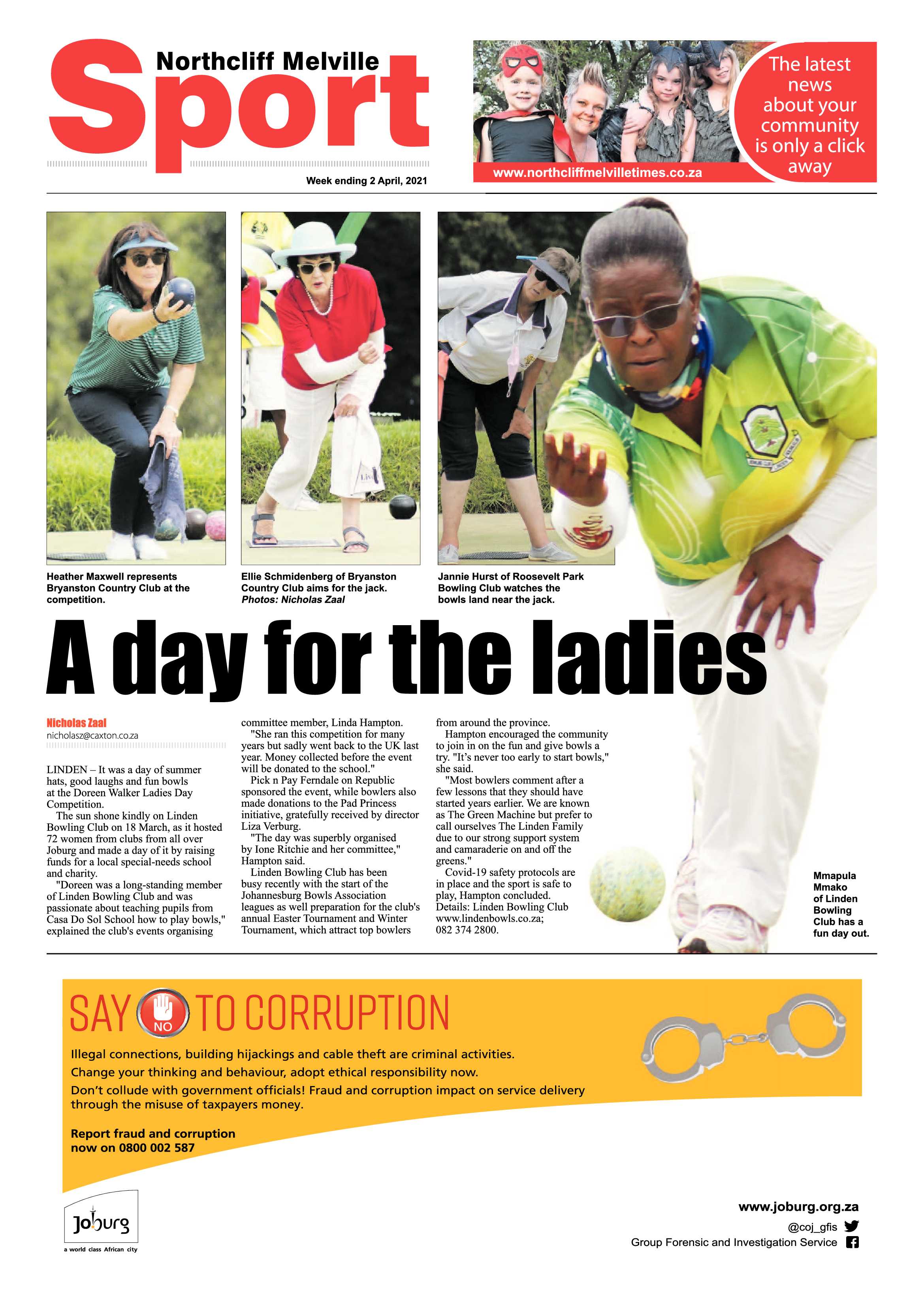 Northcliff Melville Times  2 April 2021 page 8