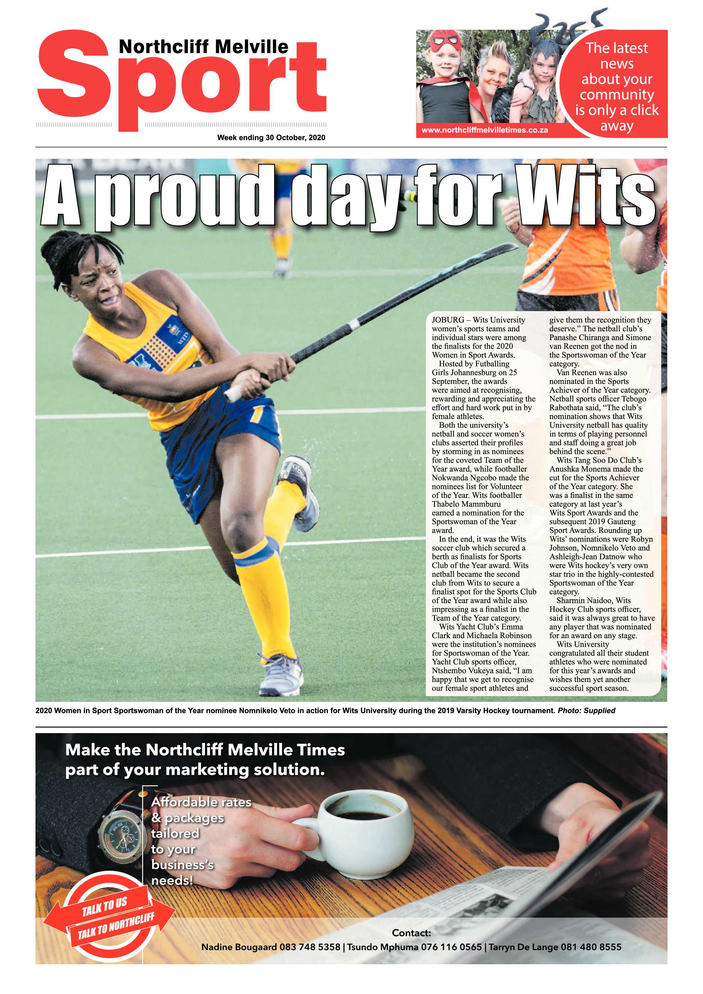 Northcliff Melville Times  30 October 2020 page 8