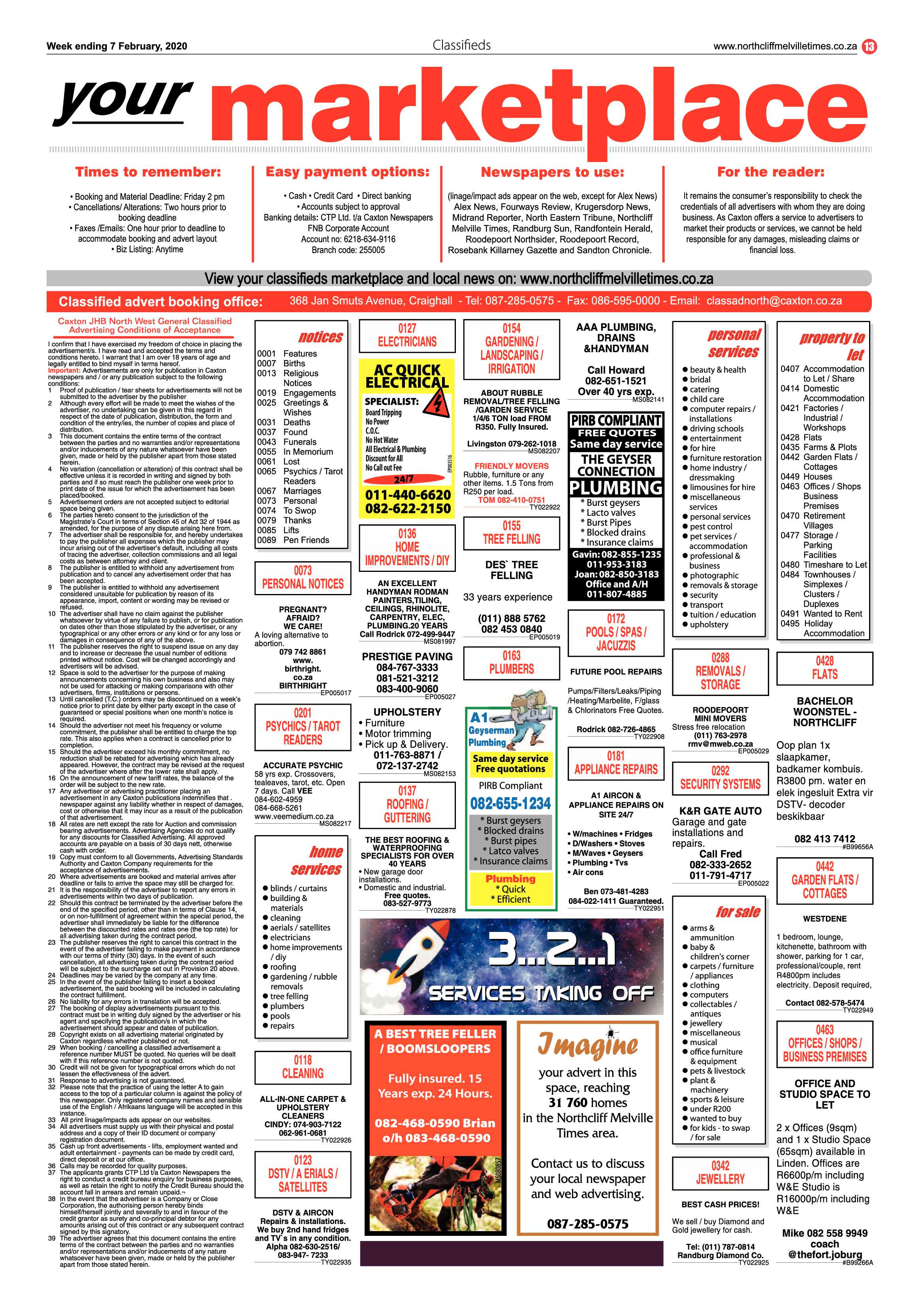 Northcliff Melville Times  7 February 2020 page 13