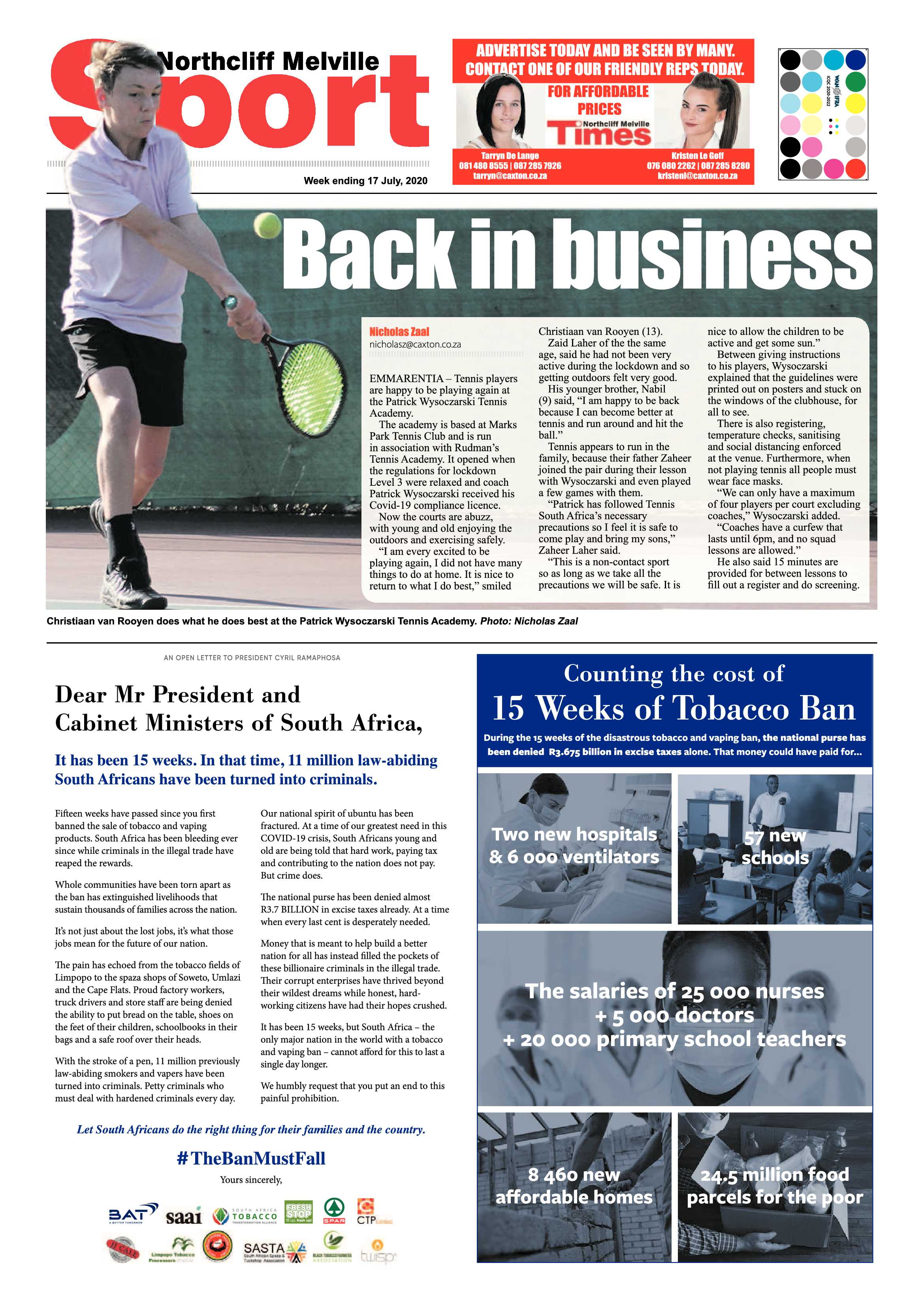 Northcliff Melville Times 17 July 2020 page 8