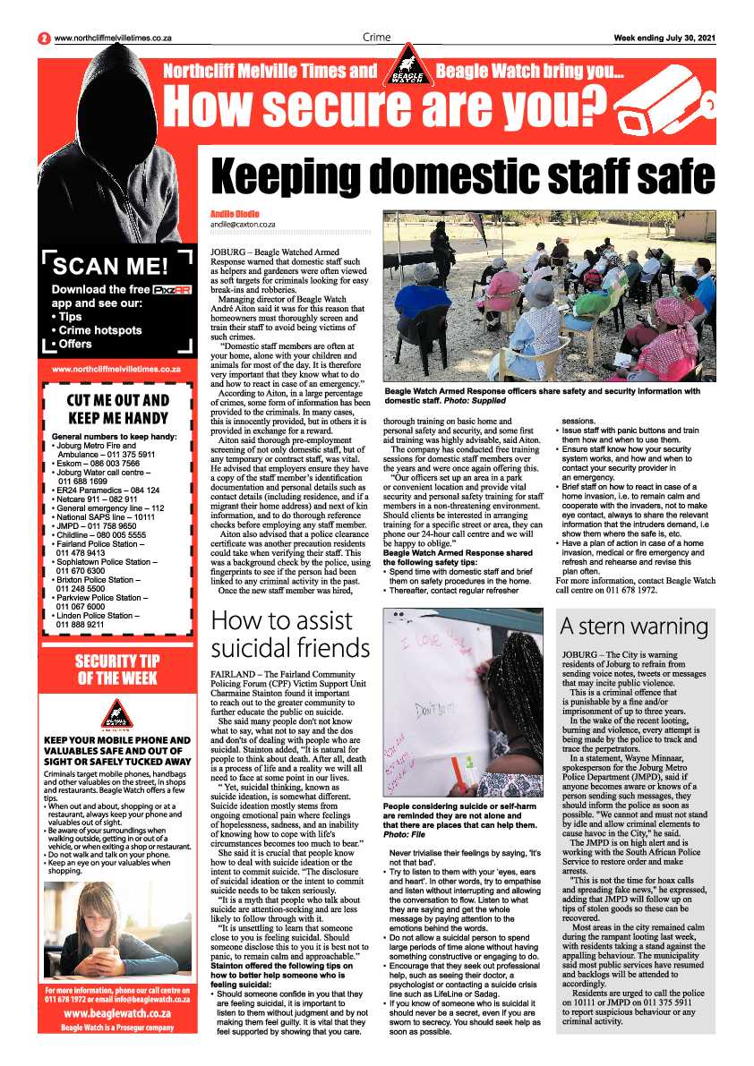 Northliff Melville Times  30 July 2021 page 2
