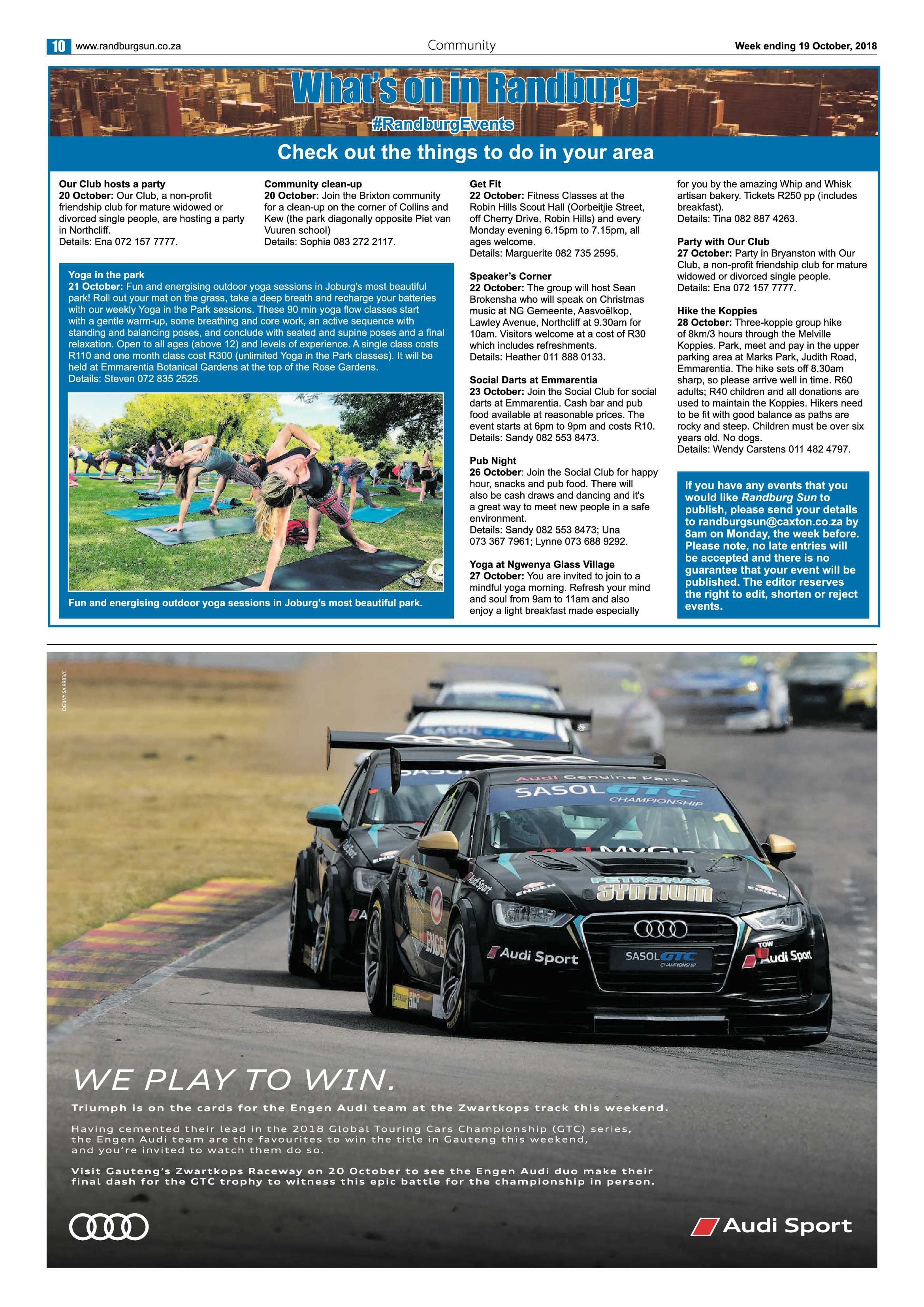 Randburg Sun 19 October 2018 page 10
