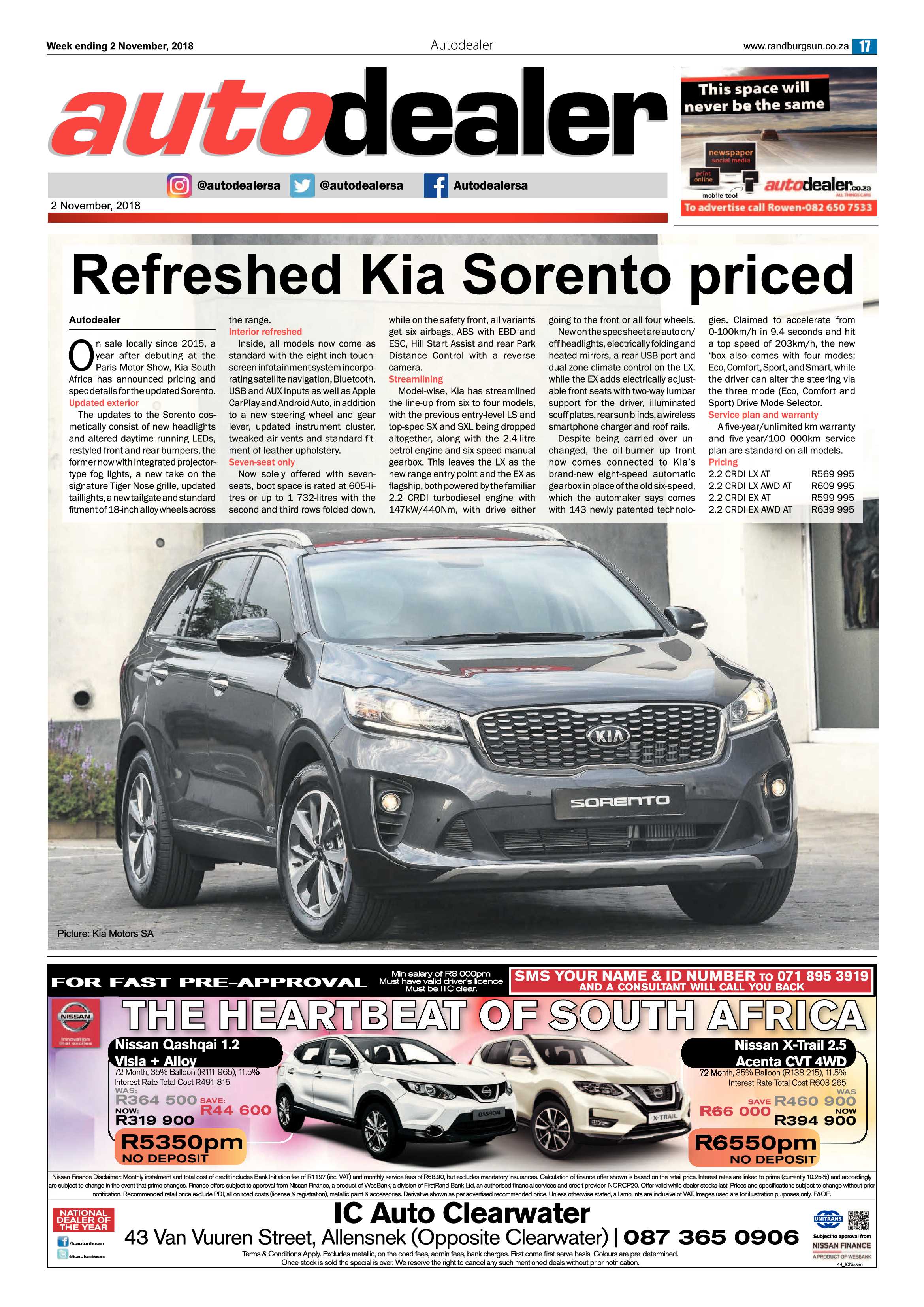 Randburg Sun 2 November 2018 page 17