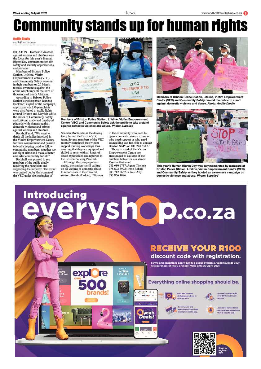 Northcliff Melville Times 09 April 2021 page 3