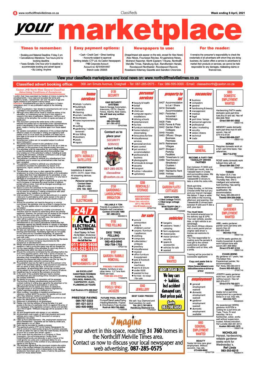 Northcliff Melville Times 09 April 2021 page 6
