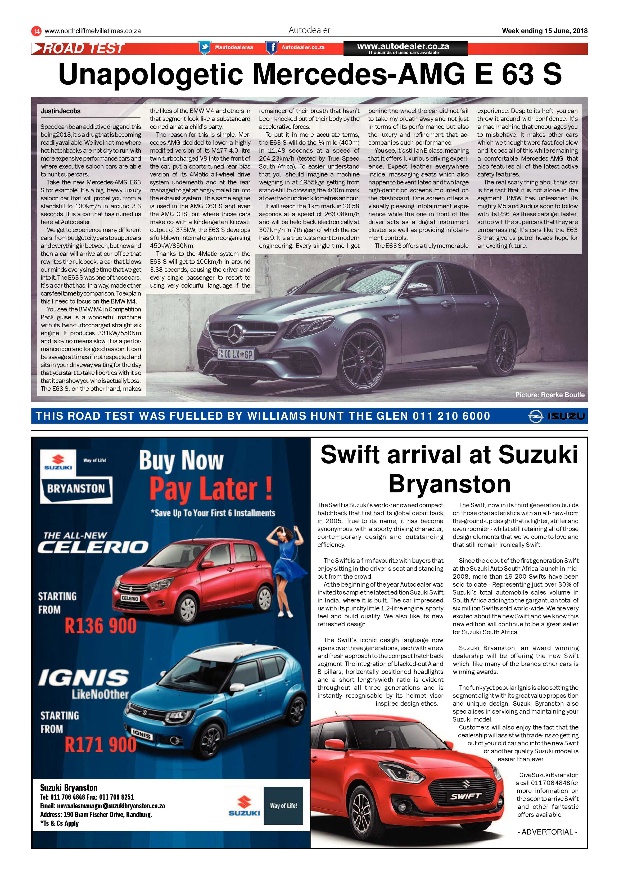Northcliff Melville Times 15 June 2018 page 14