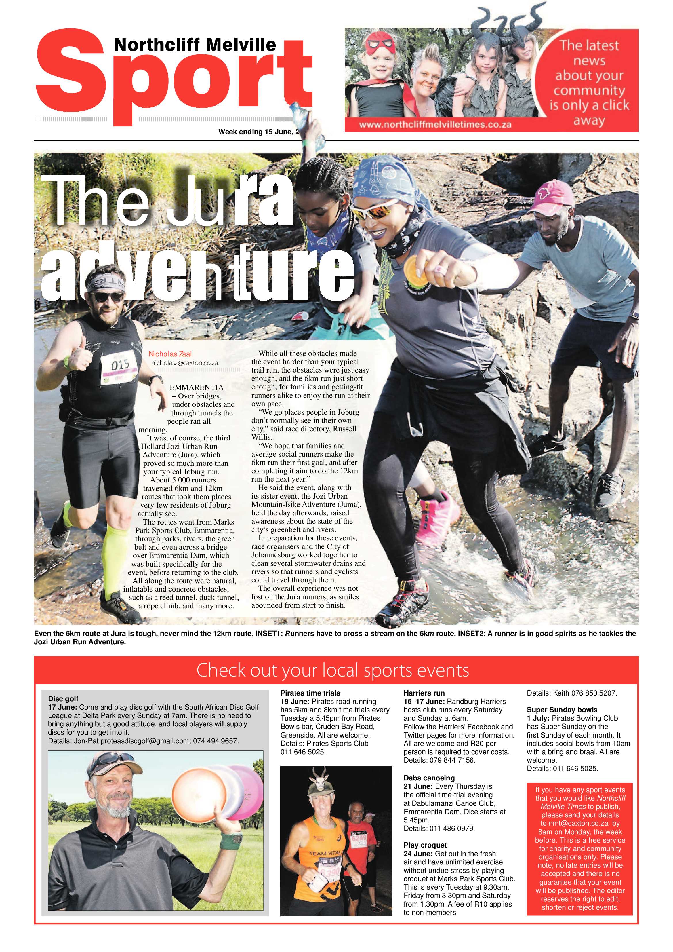 Northcliff Melville Times 15 June 2018 page 16