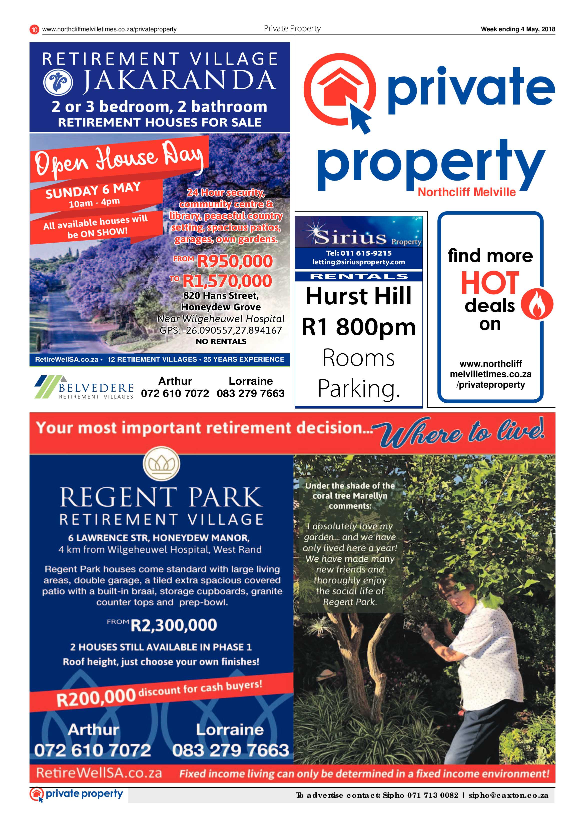 Northcliff Melville Times 4 May page 10