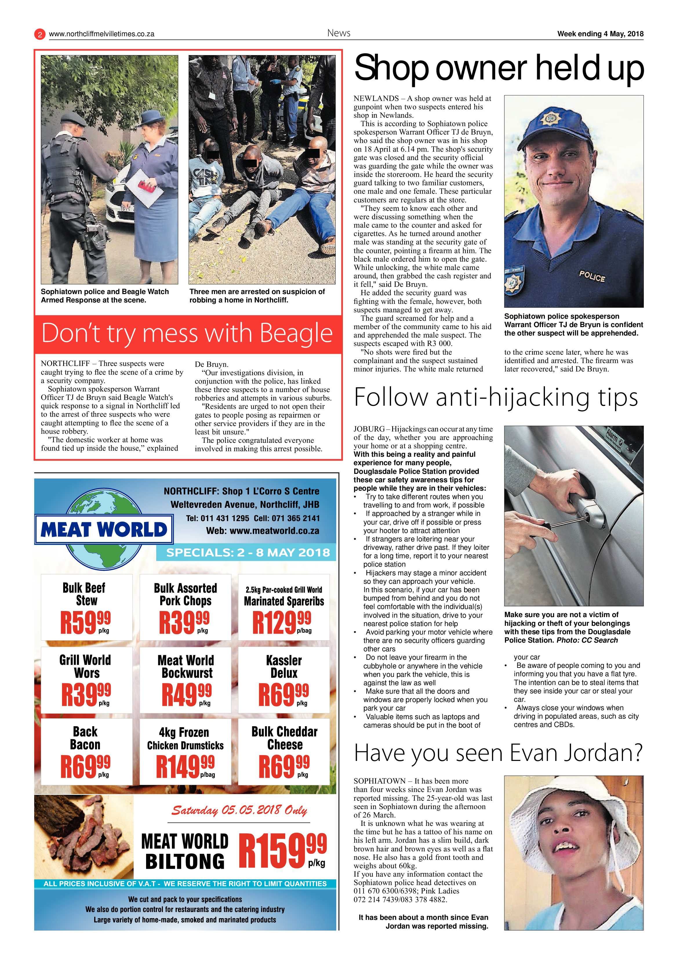 Northcliff Melville Times 4 May page 2
