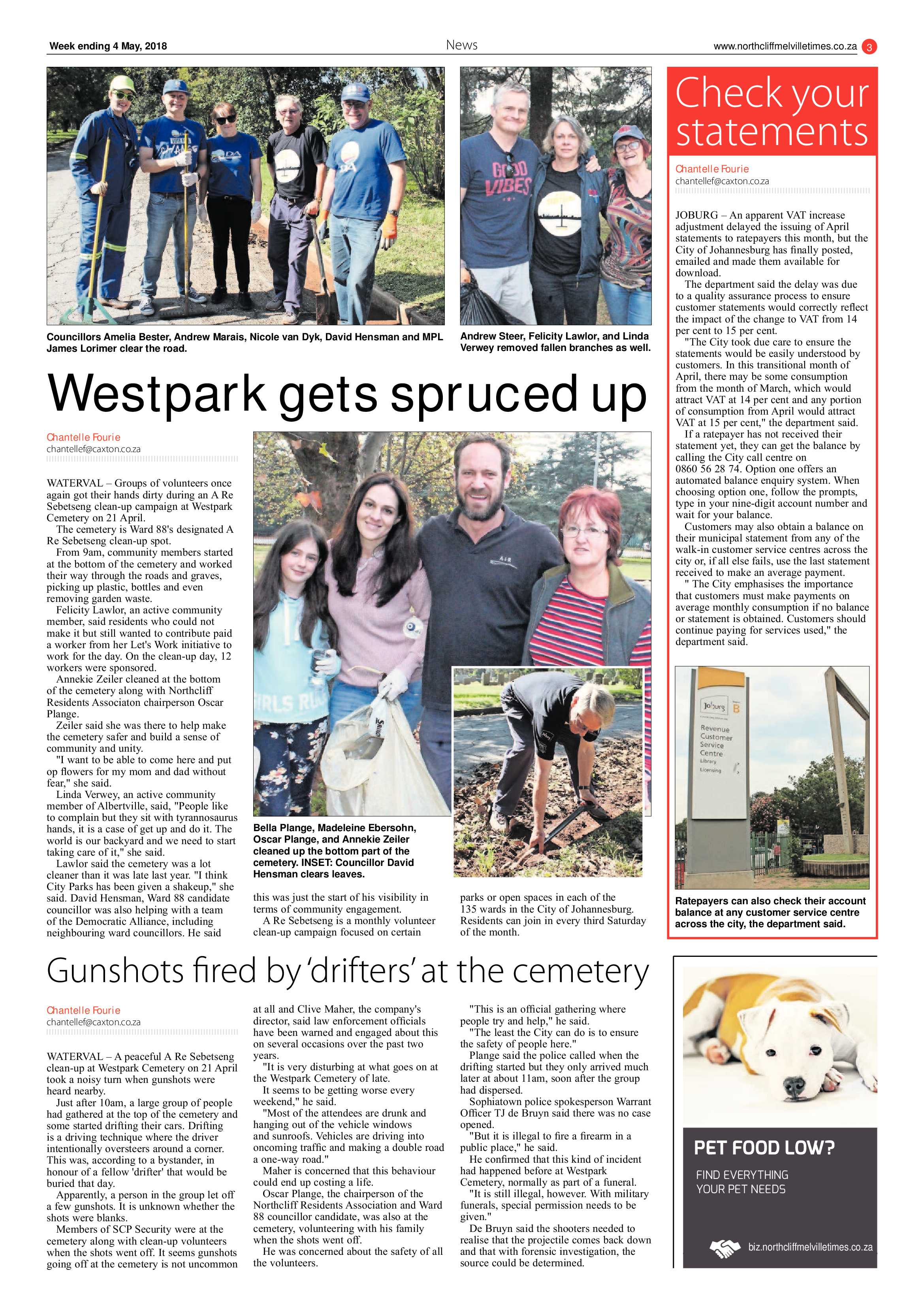 Northcliff Melville Times 4 May page 3