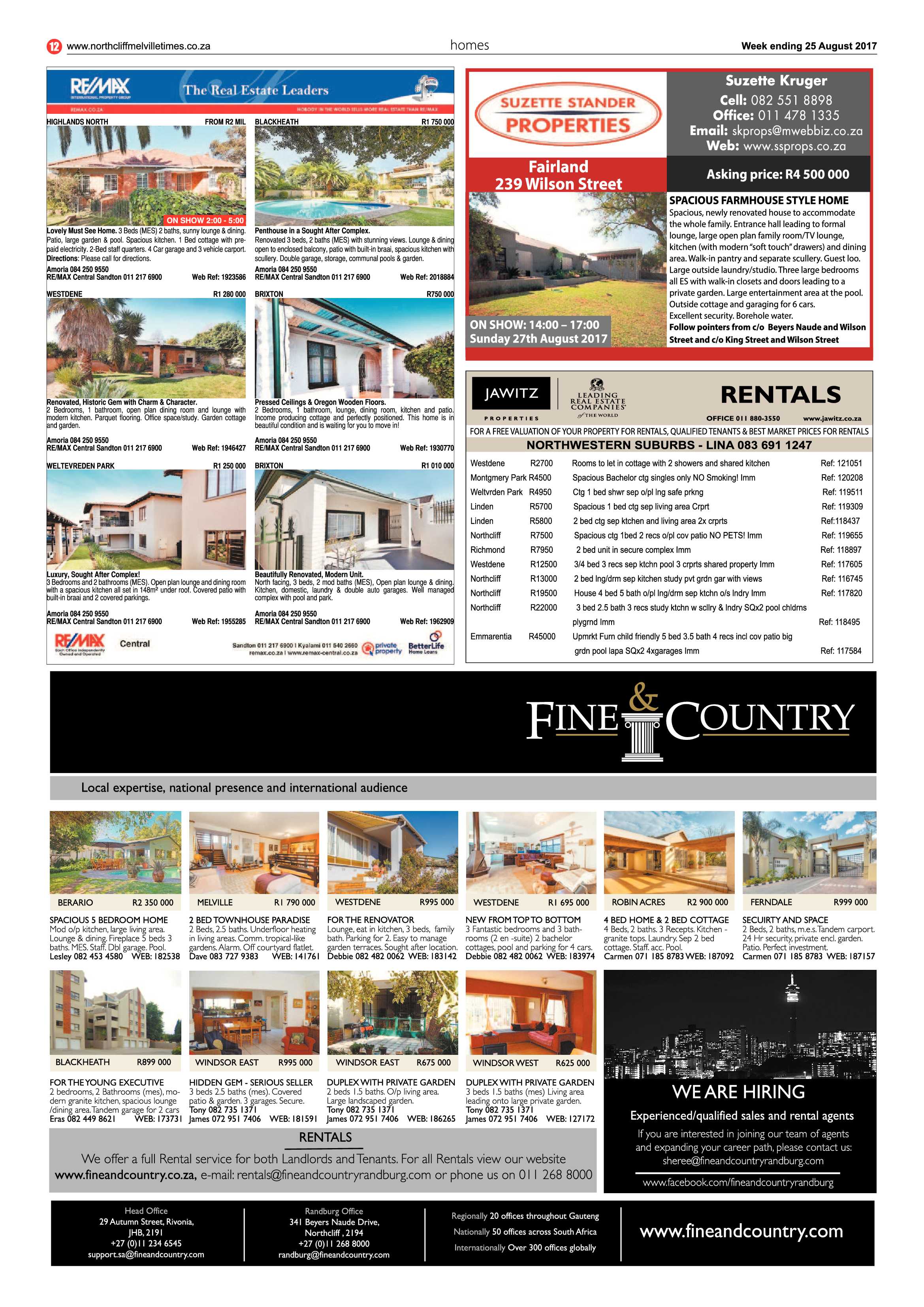 North Melville Times 25 August 2017 page 12